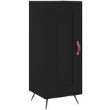  Komoda crna 34,5 x 34 x 90 cm od konstruiranog drva | shoptok.hr