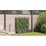  Vrtna saksija 3 pcs Smeđa 120 x 40 x 126 cm Plastika | shoptok.hr