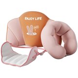 INF Potovalni set U-blazina, ledvena opora in podloga 730x145mm PVC Pink S, (5000347200) Cene