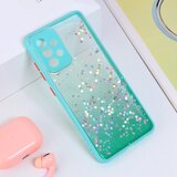 Teracell maska Frame Glitter za Samsung A525F/A526B/A528B Galaxy A52 4G/A52 5G/A52s 5G zelena Cene