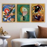 Wallity Set uramljenih slika 3AC_UN287405 , 3 dijela | Eponuda.ba