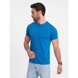 Ombre Men's classic cotton BASIC T-shirt - blue | shoptok.hr