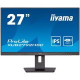 Iiyama Monitor LED XUB2792HSN-B5 27" IPS matte 1920 x 1080 @75Hz 1000:1 4ms HDMI DP USB-C 65W + DOCK RJ45 DP out, height, swivel, tilt, pivot (rotation both sides), 3y - XUB2792HSN-B5 Cene