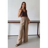 Trendyol ženske pantalone, bež Cene