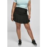 Urban Classics Ladies Viscose Mini Skirt Black