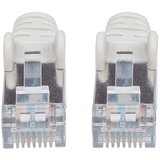 Intellinet 739788 RJ45 omrežni kabel\, Patch kabel CAT 6 S/FTP 0.25 m siva zaščita iz folije\, pletena zaščita\, brez halogena 1 kos, (20417656) | Shoptok.si