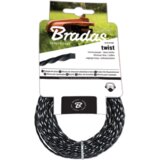 Bradas Rezna nit za trimere, Twist, 2.4 mm x 15 m, Crno-bela Cene