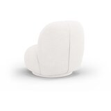 Micadoni Home Bijela fotelja od bouclé tkanine Chuck – | shoptok.hr