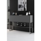 Hanah home komoda luxe - silver, anthracite silveranthracite dresser Cene