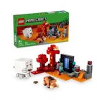 Lego igračka od cigle Minecraft The Nether Portal Ambush 8g+, šarena Cene