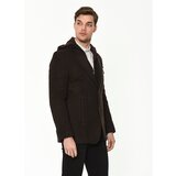 Dewberry K7534 MEN'S COAT-BROWN | shoptok.hr
