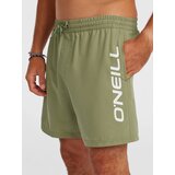 O'neill Kratke kopalne hlače 'Logo 16''' oliva / bela | Shoptok.si