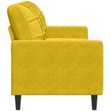  Trosjed žuti 180 cm baršunasti | Eponuda.com