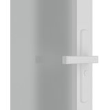  Unutarnja vrata 76 x 201,5 cm bijela od mat stakla i aluminija | shoptok.hr