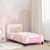  za djecu s uzglavljem Ružičasta 80 x 160 cm PU | shoptok.hr