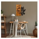 WALLXPERT dekorativni drveni zidni pribor coffee first | ePonuda.com