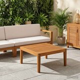  Stol Čvrsto drvo akacije Prirodna 60 x 60 x 30 cm | shoptok.hr