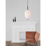 Nova Luce Bijela/crna staklena viseća svjetiljka ø 27 cm Lato – | shoptok.hr