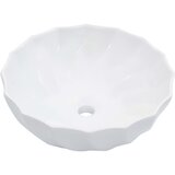 Maison Chic Umivalnik - Kopalna umivalnik - Lavabo 46x17 cm keramičen bel, (21703859) | Shoptok.si
