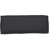 vidaXL Zunanja blazina Črna Poliester 120 x 12 x 40 cm Vodoodporna Cene
