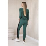 Kesi Set with a panther motif green | shoptok.hr