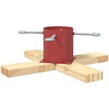  Stalak za božićno drvce 1.73 Crvena 50 x 50 x 16 cm | Eponuda.com