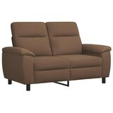  Set sofe 3 pcs Smeđa Tkanina - Smeđa 1-sjedalna + 2-sjedalna (120 cm) + 3-sjedalna | shoptok.hr
