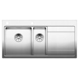 Blanco sudoper DIVON II 6 S-IF InFino INOX 18/10, BAZEN LIJEVO, s dalj. upr. | shoptok.hr