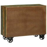  Kreveta Smeđa 80 x 30 x 65 cm Čvrsto drvo iz reciklaže - 65 cm masivno obnovljeno drvo | shoptok.hr