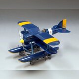  Maketa Porco Rosso - hidroavion Curtiss R3C-0 s figurom Donalda Curtisa, 1:48 | shoptok.hr