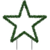  Ukrasno božićno svjetlo sa šiljcima zvijezda 80 LED 60 cm | Eponuda.com