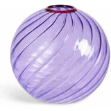 &k amsterdam Dekorativna vaza Spiral Purple