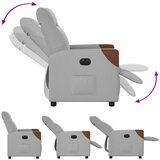 Električni naslonjač od tkanine oblačnosivi | shoptok.hr