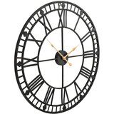  Starinski zidni sat s kvarcnim mehanizmom metalni 60 cm XXL | Eponuda.ba