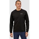 Patagonia P-6 Logo Responsibili Majica z dolgimi rokavi black | Shoptok.si