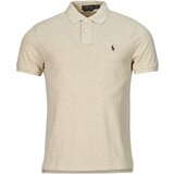 Polo Ralph Lauren POLO COUPE DROITE EN COTON BASIC MESH Bež Cijene
