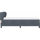  s opruga kutije Tamno siva 80 x 200 cm Baršun | shoptok.hr