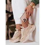 DStreet Sneakersy damskie LIZZE beżowe | Shoptok.si
