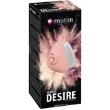 Vibrator Heart's Desire, 6.7cm, Belo-roze