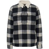 Hollister Prehodna jakna pastelno modra / črna / pegasto črna / bela | Shoptok.si