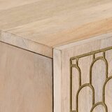  Visoka komoda 60 x 33 x 100 cm od masivnog drva manga | shoptok.hr
