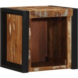 vidaXL Noćni ormarić Višebojni 40x35x40 cm Obrađeno puno drvo | shoptok.hr