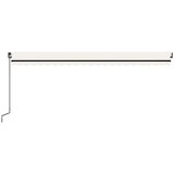  Tenda na ručno uvlačenje 500 x 300 cm krem | shoptok.hr