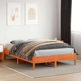 vidaXL Okvir kreveta voštano smeđi 160 x 200 cm od masivne borovine | shoptok.hr