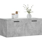  Zidni ormarić boja betona 80x36,5x35 cm od konstruiranog drva | Eponuda.com