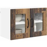  Zidni stakleni ormarić Staro drvo 60 x 31 x 40 cm | shoptok.hr