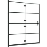  Zložljiva tuš kabina ESG 120x140 cm črna, (21027723) | Shoptok.si