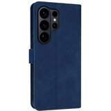 SUNSKY Eleganten ovitek etui iz umetnega usnja za Samsung S26 Ultra, Moder | Shoptok.si