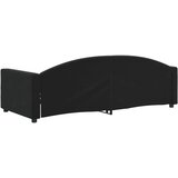  Dnevni krevet crni 90 x 190 cm baršunasti | shoptok.hr