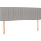  Krevet box spring s madracem svjetlosivi 140x200 cm od tkanine | shoptok.hr